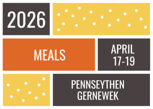 Pennseythen Gernewek / Cornish Language Weekend 2026 – MEALS